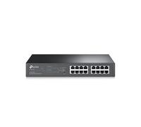 TP-Link TL-SG1016PE-V2 Switch Géré L2 Gigabit Ethernet 16 ports RJ-45 PoE+ 110W, Capacité 32Gbit/s, VLAN, QoS, Montage Rack 1U