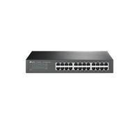 TP-Link TL-SG1024D-V6 : Switch 24 ports Gigabit Ethernet 10/100/1000 Non-géré, capacité 48 Gbit/s, table MAC 8K, QoS, montage rack, Gris