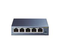 TP-Link TL-SG105-V4 Switch Non-Géré 5 ports Gigabit Ethernet 10/100/1000, QoS, Capacité 10 Gbit/s, MAC 2000 entrées, Auto MDI/MDI-X, Noir