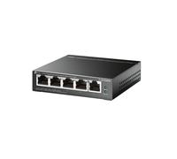 TP-Link TL-SG105MPE Commutateur L2 Gigabit Ethernet 5 ports RJ-45 10/100/1000 PoE 120W, 10 Gbit/s, 2000 entrées MAC, IEEE 802.3af/at, Alimentation DC/PoE