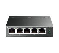 TP-Link TL-SG105PE commutateur réseau Géré L2 Gigabit Ethernet (10/100/1000) Connexion Ethernet, supportant l'alimentation via ce port (PoE) Noir