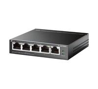TP-Link TL-SG105PE commutateur réseau Géré L2 Gigabit Ethernet (10/100/1000) Connexion Ethernet, supportant l'alimentation via ce port (PoE) Noir