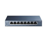 TP-Link TL-SG108 Non-géré Gigabit Ethernet (10/100/1000) Noir
