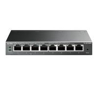 Tp-link Tl-sg108pe Switch Easy Smart 8 Port Gigabit With 4 Slots Poe One Size Black