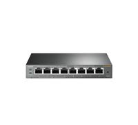 TP-Link TL-SG108PE Géré L2 Gigabit Ethernet (10/100/1000) Connexion Ethernet, supportant l'alimentation via ce port (PoE) Noir