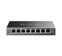 TP-Link TL-SG108S-M2 Commutateur réseau Non géré à 8 Ports 2,5 G Multi-Gigabit, répartiteur Ethernet, Bande passante 2,5 G, Plug & Play, Montage sur Ordinateur/Mur, Design en métal sans