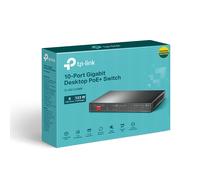 TP-Link Commutateur de bureau TL-SG1210MP 10 ports Gigabit 8 ports PoE+