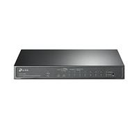 TP-Link TL-SG1210MPE commutateur réseau Géré L2 Gigabit Ethernet (10/100/1000) Connexion Ethernet, supportant l'alimentation via ce port (PoE) Noir