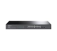 TP-Link TL-SG2218 | Jetstream 16 Port Gigabit Smart Managed Switch, 2 SFP Slots | Omada SDN Integrated | IPv6 | Static Routing | L2/L3/L4 QoS, IGMP & LAG |Limited Lifetime Protection