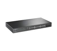 TP-Link JetStream TL-SG2428P - Commutateur - intelligent - 24 x 10/100/1000 (PoE+) + 4 x SFP - Montable sur rack - PoE+ (250 W) G