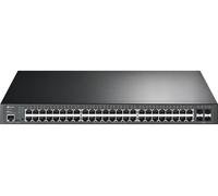 TP-Link Omada SG3452P commutateur réseau Géré L2/L3 Gigabit Ethernet (10/100/1000) Connexion Ethernet, supportant l'alimentation via ce port (PoE) 1U Noir