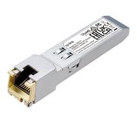 TP-Link TL-SM331T V1 - Module transmetteur SFP (mini-GBIC) - 1GbE - plus de CAT 5e - 1000Base-T - RJ-45 - jusqu'à 100 m - pour JetStream TL-SG3452XP V1