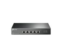 TP-Link TL-SX105 Commutateur Non-Géré 5 Ports 10G Ethernet (100/1000/10000) RJ-45, Capacité de Commutation 100 Gbit/s, Montage Mural