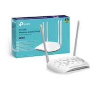 TP-Link TL-WA1201 Point d'accès WiFi AC1200, 1 Port Ethernet gigabit, Supports Passive PoE, idéal pour Les réseaux domestiques et de Bureau