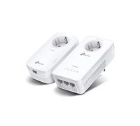 TP-Link TL-WPA1300P KIT : Adaptateur CPL Wi-Fi 5 1300 Mbit/s, 3 ports Gigabit Ethernet, HomePlug AV2, MIMO, 802.11ac/n/g/b/a, Portée 300m, 2 unités