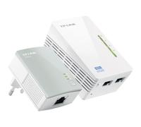 TP-Link TL-WPA4220 KIT Adaptateur réseau CPL 300 Mbit/s Ethernet/LAN Wifi Blanc