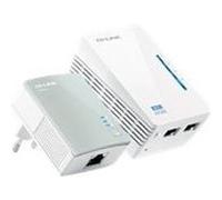TP-Link TL-WPA4220KIT AV500 WiFi Powerline Extender - Starter Kit - kit d'adaptation pour courant porteur HomePlug AV (HPAV) - Branchement mural G