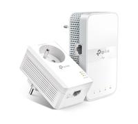 TP-Link TL-WPA7617 KIT V1 Wi-Fi Kit - Kit d'adaptation pour courant porteur 1GbE, HomePlug AV (HPAV), HomePlug AV (HPAV) 2.0, IEEE 1901 - Wi-Fi 5 - Bi-bande - Branchement mural