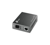 TP-LINK TP-Link MC112CS convertisseur de support réseau 100 Mbit/s Monomode Noir