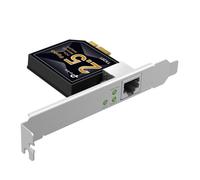 TP-Link TX201 Carte réseau PCIe Ethernet 2.5 Gigabit, compatible 2.5G/1G/100M/10M, avec support bas profil pour tours mini, Wake On LAN