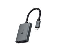 TP-Link UA430C Lecteur Cartes MicroSD/SD USB 3.2 Gen 1 (3.1 Gen 1) Type-C Gris, 48.4x34.2x11.5mm, Compatible Windows/macOS/Linux/iOS, CE/FCC/RoHS/BSMI