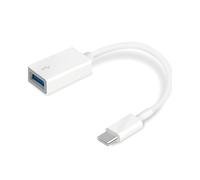TP-Link UC400 : Adaptateur USB A Mâle vers USB C Femelle, 0.133m, Blanc, Compatibilité macOS, Windows, Linux OS, Chrome OS, Android 6.0