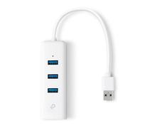 TP-Link UE330 station d'accueil Avec fil USB 3.2 Gen 1 (3.1 Gen 1) Type-A Blanc