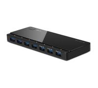 TP-Link UH700 hub & concentrateur USB 3.2 Gen 1 (3.1 Gen 1) Micro-B 5000 Mbit/s Noir