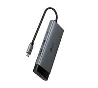 TP-Link UH7021C Hub USB C, PD100W, 4K 60Hz HDMI, 1×USB C, 2×USB A, Cartes SD et microSD jusqu'à 200 Mo/s, Plug and Play, Compatible avec MacOS, Windows, Linux, iPad OS, iOS, Android