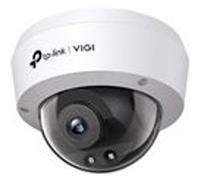 TP-Link VIGI C300 Series - Caméra de surveillance réseau - panoramique / inclinaison - dôme - à l'épreuve du vandalisme/imperméable - couleur (Jour et nuit) - 4 MP - 2560 x 1440 - montage M12 - Focale