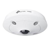TP-Link VIGI InSight S655I V1 - Caméra de surveillance réseau - fisheye - intérieur - Etanche - couleur (Jour et nuit) - 5 MP - 2560 x 1920 - montage M12 - Focale fixe - audio - LAN 10/100 - H.265+, H