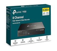 TP-Link Enregistreur vidéo numérique NVR VIGI NVR1008H-8MP 8 canaux PoE+ 4K montable en rack