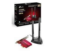 TP-Link WiFi 6 Carte WiFi PCIe AX3000, Archer TX3000E, Adaptateur Bi-Bande Bluetooth 5.3 avec 2 antennes multidirectionnelles, Intel AX200, Support Windows 11/10(64-bit), Ideal pour Gaming