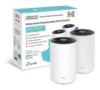 TP-Link Système Wi‑Fi Deco PX50 V1 – 2 routeurs – Wi‑Fi 6 bi‑bande G.hn 1GbE – jusqu'à 4500 pi²