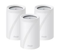 TP-Link WiFi 7 Deco BE65 Pro Router Mesh WiFi,BE9300Mbps Tri-Band, canaux 320 MHz, 2 Ports 5 Gbps, Port 2,5 Gbps, Alexa, HomeShield, MLO, Fonctionne avec n'importe Quel FAI et Modem, 4 antennes