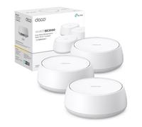 TP-Link WiFi 7 Mesh BE3600 Bi-Bande, Port Ethernet 1,0 Gbps, Opération Multi-Liaison(MLO), Itinérance Transparente, Contrôle Parental, Compatible avec Toutes Les Box Fibre, WPA3, Deco BE3600(3-Pack)
