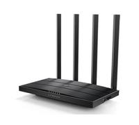 Tp-Link Wifi Routeur Archer C6u Ac1200 Double Ap 4x Glan Usb / 300 Mbps 2.4 / 5 Ghz 867 Mbps Directement Dans La Prise Intérieur, Ap / Client / Déroute