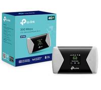 TP-Link WiFi Routeur Mobile 4G+ LTE M7450, bi-Band 2.4Ghz jusqu'à 300Mbps et 5Ghz débit 867 Mbps, Hotspot 4G, Batterie 3000 mAh pour 15H, Écran LCD Couleur, Déverrouillé Compatible Toute SIM