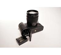 TP Main de véritables Housse en Cuir Authentique Sac de Couverture pour Half Panasonic GX8 Black Bottom Version Ouverture