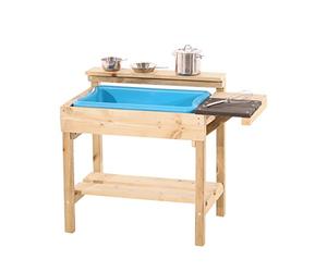 TP Muddy Meuble de Cuisine en Bois pour Jouer avec la Boue
