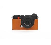 TP Original À La Main Véritable Véritable En Cuir Moitié Caméra Étui Housse Sac pour Leica CL Sandy Brown couleur