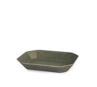 TP Streat Lot de 2 bacs en Stoneware Vert 17 x 22 cm