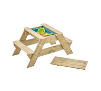 TP Table Picnic en Bois Early Fun avec BAC A Sable INTEGRE - Norme FSC dim L62 x l102 x h50