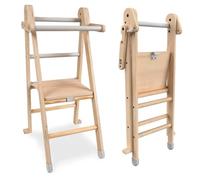 TP Toys Active-Tots Tour d'Apprentissage Pliable pour Tout-Petits et Enfants - Tabouret d’Appui pour la Cuisine, Aide pour les Mamans, Échelle Montessori - Conception Durable et Sécurisée