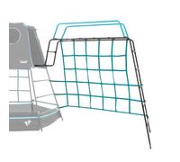 TP Toys Monkey Bridge Black Edition - Acier galvanisé avec revêtement en poudre Black Edition, barre de singe, filet d'escalade pour tour de jeu, tour d'escalade et accessoires de tour de jeu - À