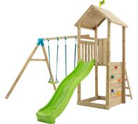 TP Toys Gratte-ciel 4 Tour de jeux Jardin avec toboggan et balançoire