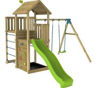 TP Toys Gratte-ciel 5 Tour de jeux Jardin avec toboggan et balançoire