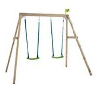 Tp Toys - Portique en bois balançoire Forest 2 balançoires NC G