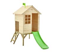TP TOYS Sunnyside Wooden Tower Playhouse with Slide 18 Months+