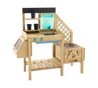 TP Toys Table à Rempoter en Bois FSC® - Atelier de Jardinage Enfant Mobile avec Roues, Bac, Pots & Réservoir d’Eau - Dès 3 Ans - 91,6 x 36,5 x 88,3 cm